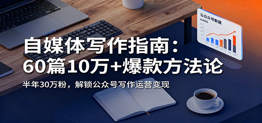 自媒体写作指南：60篇10万+爆款方法论，半年30万粉，解锁公众号写作运营变现创客前沿-创客前沿